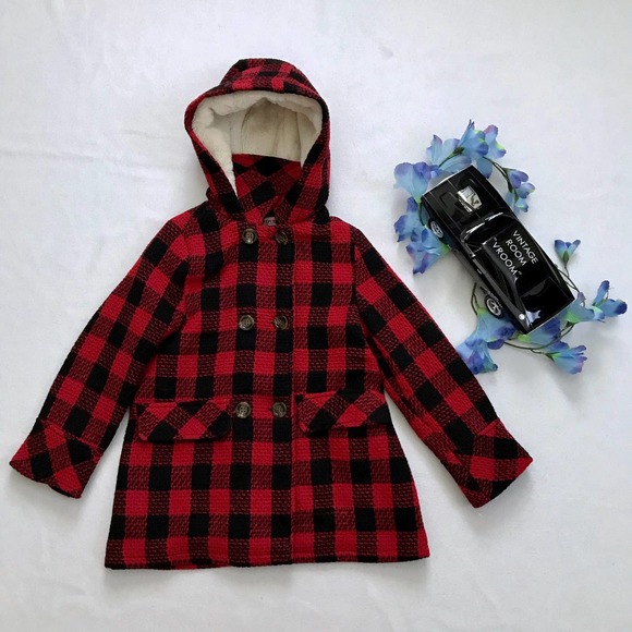 Urban Republic Other - Urban Republic NWT Checkered Pea Coat Girls Various
